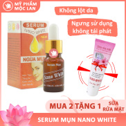 Serum ngừa mụn sẹo rỗ thâm dưỡng trắng, giảm nhờn và mịn da