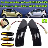 Dynamic Blinker Turn Signal LED For Mercedes Benz A B Class W169 W245 A180 A200 B180 B200 2004-2008 arrow mirror 1698201121