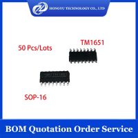 50 Buah/Lot Chip IC TM1651 1651 Dalam Stok SOP-16 Kualitas Tinggi