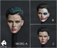 Wholesale Diffuse Empty Play Model Mc001 1/6 Soldier Female Head Carving Lu Bilos Neutral Handsome Personality Limit