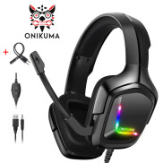 ONIKUMA K20 Gaming Headset with Mic and Noise Cancellation Headphone