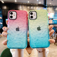 CrashStar Gradient Diamond เคสโทรศัพท์กันกระแทกสำหรับ iPhone 14 13 12 11 Pro Max Mini X XR XS 7 8 Plus + SE 2020โปร่งใสนุ่มฝาครอบโทรศัพท์โลหะป้องกันกล้อง Bling ปลอก Shell ขายร้อน