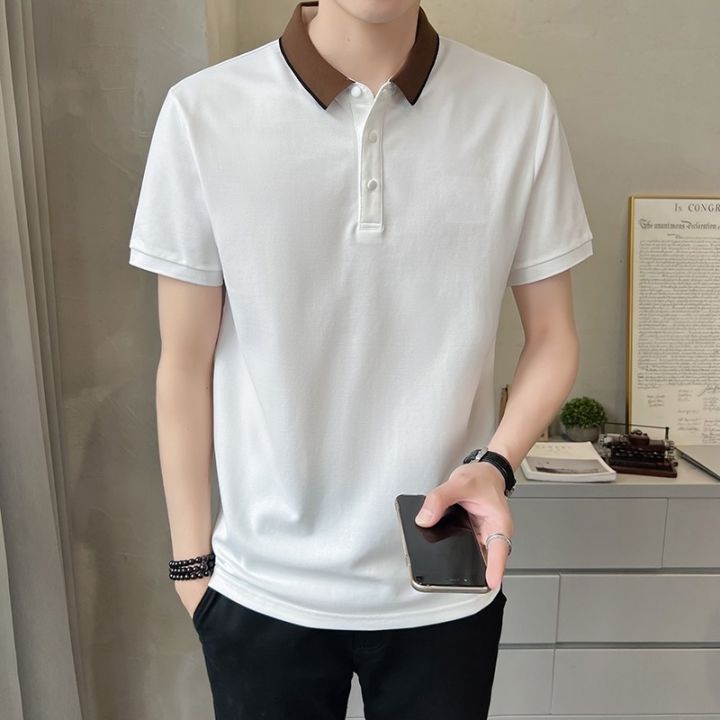 Kinwoo T573 Casual Style Polo Shirt Short Sleeve Polo Shirt For Men ...