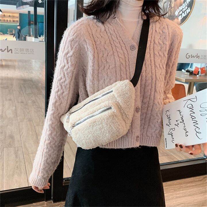 plush-women-39-s-waist-bag-solid-color-belt-bags-shoulder-crossbody-chest-bag-brand-designer-female-fanny-pack-banana-hip-purse-may