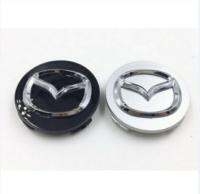 New upgrade 4x 56mm Mazda emblem Wheel Center Hub Caps Dust-proof Badge logo covers car styling Auto accessories