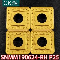 SNMM190624-RH P25 SNMM 190624 RH P25 เม็ดมีดคาร์ไบด์เครื่องมือเม็ดมีดกลึงภายนอก CNC เครื่องมือกลึงโลหะหนักสําหรับเหล็ก