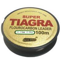 100M  Fluorocarbon Fishing Line Clear Carbon Fiber Leader Line Fly Fishing Line Pesca