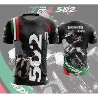 BAJU MOTOR BENELLI JERSEY TRK502ผจญภัย V2สีดำ