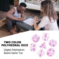 【LZ】 Conjunto de dados poliédricos para jogo de RPG de mesa DND Dice D4 D6 D8 D10 D12 D20