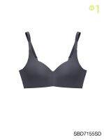 Sabina เสื้อชั้นใน รุ่น Perfect Bra รหัส SBD7155 สีเทาเข้ม