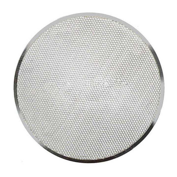 Professional Round Pizza Oven Baking Tray Barbecue Grate Nonstick Mesh