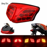 สำหรับ Suzuki GSXR GSX-R 600 750 2008-2012 K8 K9แบบบูรณาการ LED ด้านหลังไฟท้ายเลี้ยวอุปกรณ์มอเตอร์ไซค์