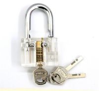 Clear Disc Detainer Practice Lock Locksmith Padlock Tools Training tool