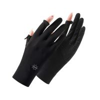 hotx【DT】 UPF 50  UV Protection Non-slip Cycling Gloves Driving Outdoor for and