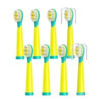 hot【DT】 2023 Fairywill Electric Child  Soft Toothbrushes Heads Toothbrush 4/8 Sets for FW-2001