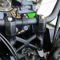 รถจักรยานยนต์สำหรับ Kawasaki Versys 1000 2015 2016 2017 2018 2019 2020 2021 Handlebar Riser ย้ายความสูงชุด