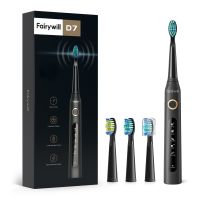 hot【DT】 Fairywill Electric Toothbrush USB FW-507 Rechargeable Brushes Heads Adult