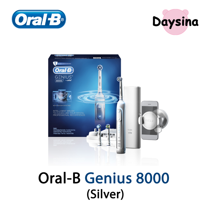 Oral-B Genius 8000 Electric Rechargeable Toothbrush | Lazada.co.th