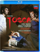 Puccini opera Tosca tenor Kaufman baritone Hampson Zurich zhongzi 25g