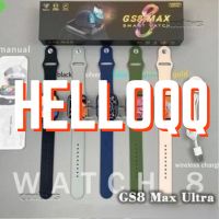 นาฬิการุ่น GS8 Max smart watch [มาใหม่ ปี2022] แถมฟรี ฟิมล์กันรอย+เคสใส ประกัน 1 เดือน ?