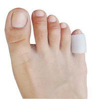 Brookv HuttbTransparent Gel Fingers Protector Corn Corrector Hammer Toe Separator Foot Suport