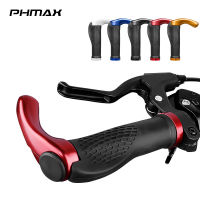 PHMAX แฮนด์จักรยานทำจากอะลูมิเนียมอัลลอย,อุปกรณ์จับแฮนด์จักรยานกันลื่นวัสดุยางกันลื่นสำหรับจักรยานเสือภูเขา