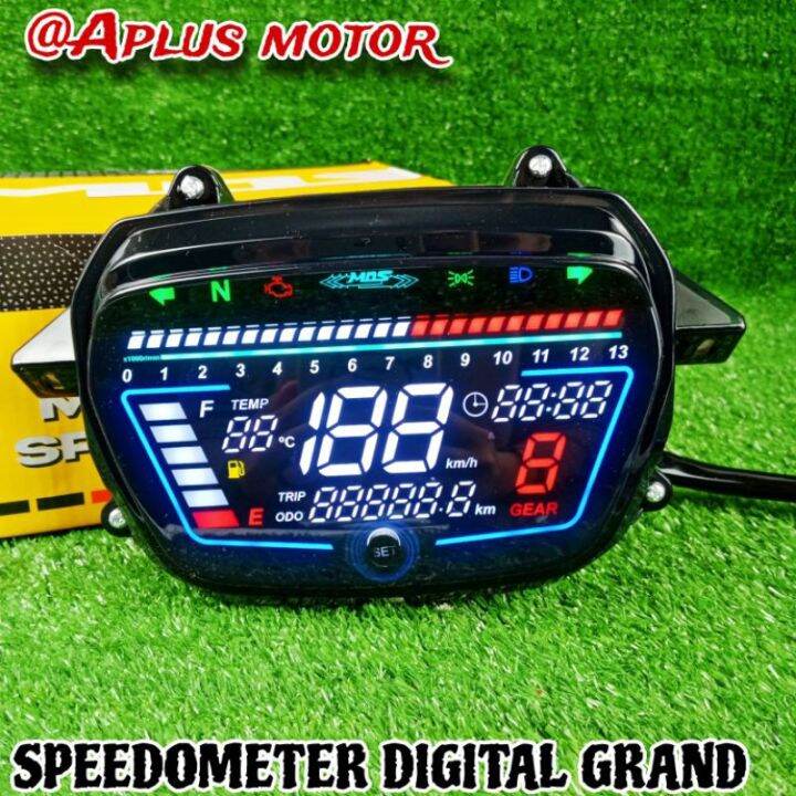 Speedometer Sepedometer Astrea Grand Digital Import Spedo Grand Legenda Digital Led Lazada