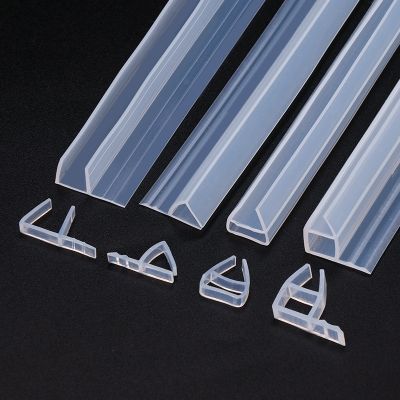 h-F-U-A type glass sealing Frameless Shower door and window balcony screen window sealing strip thickness of wind deflector