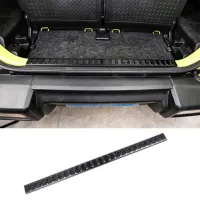 Car Rear Trunk Cover Tailgate Inner Guard Rear Bumper Scuff Sill Plate for Suzuki Jimny JB64 JB74W 2019 2020