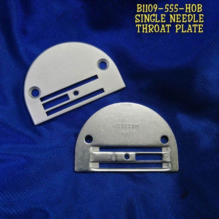 THROAT PLATE B1109555HOB FOR SINGLE NEEDLE SEWING MACHINE Lazada PH