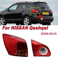 สำหรับ NISSAN Qashqai 2008- 2015ไฟท้ายด้านนอกด้านในกันชนหลังท้ายถอยหลังไฟเบรกหยุดอุปกรณ์เสริมรถยนต์ไฟติดรถยนต์