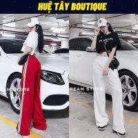 (High-End Queen) WomenS set, croptop Wide-Legged croptop set Full size Sml SKUS-01