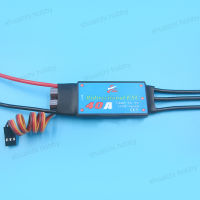 1PCS 40A Brushless Dual-Way ESC Speed Controller 2-6S ตัวควบคุมอิเล็กทรอนิกส์พร้อม XT60 T Plug สำหรับ RC เรือใต้น้ำ Thruster