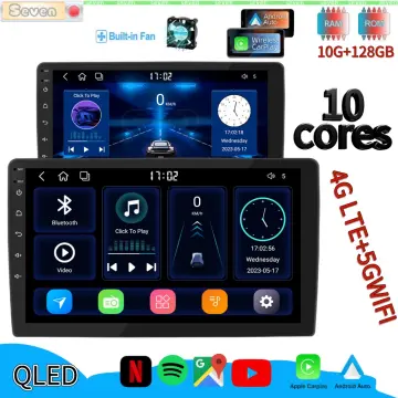  6G+128G Android Car Stereo Double Din Wireless Apple