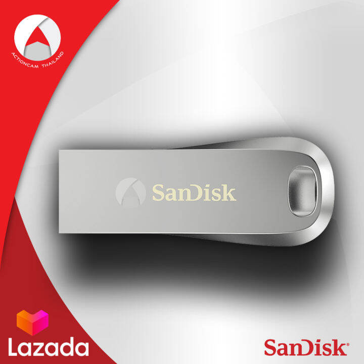 sandisk-flash-drive-ultra-luxe-usb-3-1-16gb-sdcz74-016g-g46-แฟลชไดร์ฟ-แซนดิส-เมมโมรี่-การ์ด-ซินเน็ค-อุปกรณ์จัดเก็บข้อมูล-คอมพิวเตอร์-แล็ปท็อป-โน็ตบุ๊ค-notebook-computer-pc-macbook-รับประกัน-synnex-5-ป