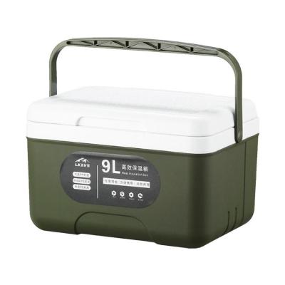 8.1 QT Portable Ice Coolers High-capacity Ice Box High-Performance Insulation Box with Long-term Preservation for Travel Beach Camping Personal Use there