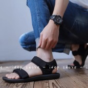 HCMGiày sandal cao cấp KH11 unisex 2 quai đúc nguyên khối - GL017