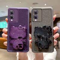 เคสขายดี VIVO Y27 V29 Y17S Y36 5G 4G Y02 Y02t Y78 5G 2023นิ่มใสป้องกันฟิล์มเลนส์เคสโทรศัพท์ VivoY17s VivoV29 VivoY27กับตัวยึดกระจก