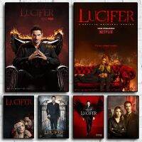 Lucifer ภาพตัวละครจากภาพยนตร์ยุโรปและอเมริกา-Wall Art Home Decor ภาพวาดผ้าใบพิมพ์โปสเตอร์และของขวัญ