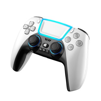 ⊙♚✥ 2023 Wireless Gaming Controller Ps4 Gamepad Joystick for PC/Steam/Switch/ P4 Game Console with RGB light