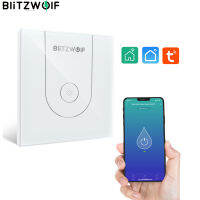 BlitzWolf BW-SS10 3000W 1Gang WiFi Smart Water Heater Switch Touch Glass Panel Time Schedule APP Remote Control Work With Alexa