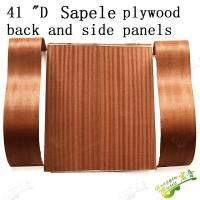 Sapele แผ่นไม้อัดรองด้านหลังกีต้าร์39คลาสสิก OM 41 GA ทำวัสดุกีต้าร์