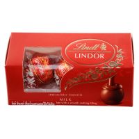 Lindt Lindor ลินด์ลินดอร์ ช็อกโกแลตนม (ขนาด 37 กรัม 1 ชิ้น)