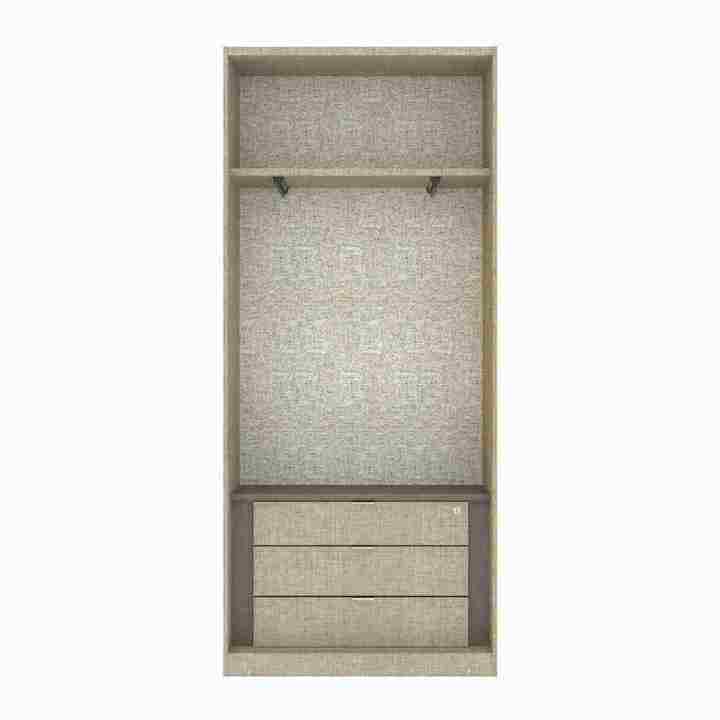 SB Design Square SB FURNITURE ตู้เสื้อผ้า ขนาด 100 ซม. รุ่น Wardrobe