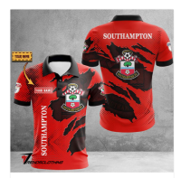 EFL Logo Southampton 3d Fans Polo Golf Shirt For Men And Women(contact online for free customization)-NO.YUSLLALJK61A