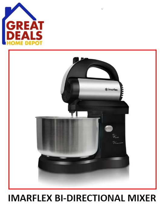 GREAT DEALS IMARFLEX BIDIRECTIONAL STAND MIXER Lazada PH
