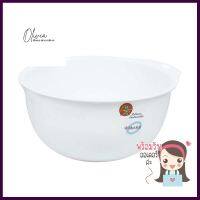 กะละมังล้างผักกลม MICRON 28 ซม. สีขาวROUND WASH BASIN MICRON 28CM WHITE **คุณภาพดี**