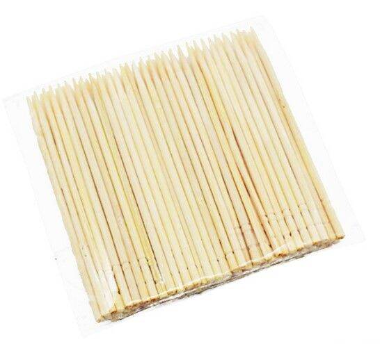 (Ready Stock) Bamboo Toothpick Disposable Natural Toothpicks Fruit ...