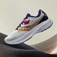 Saucony โซโคนี 2023 รุ่นใหม่ ชัยชนะ 20 รองเท้าวิ่งรองเท้ากีฬากันกระแทกรองเท้าวิ่งผู้ชายและผู้หญิง