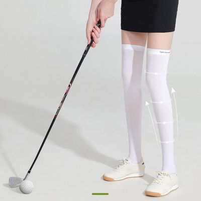 2 Pcs/Pair Women Compression Stockings Outdoor Running Cycling Long Pressure Golf Socks